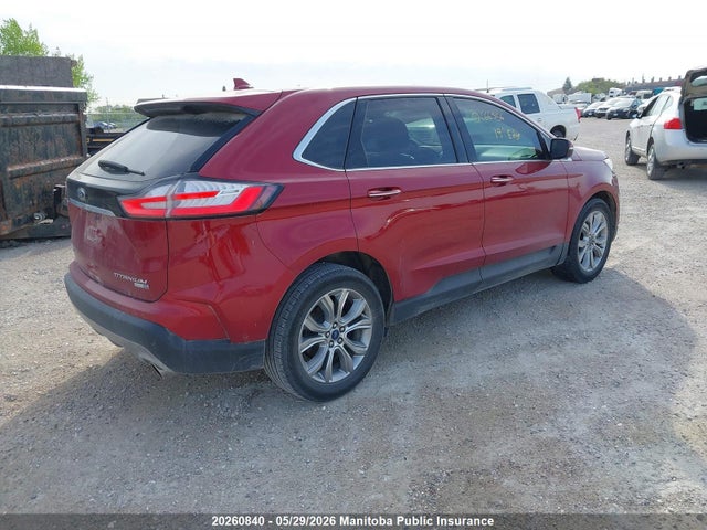 2019 Ford Edge Titanium მანქანა იყიდება აუქციონზე, vin: 2FMPK4K93KBC66556, აუქციონის ნომერი: 20260840