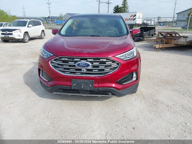 2019 Ford Edge Titanium მანქანა იყიდება აუქციონზე, vin: 2FMPK4K93KBC66556, აუქციონის ნომერი: 20260840