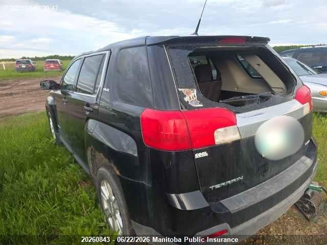 Aukcja sprzedaży 2012 Gmc Terrain Sle, vin: 2GKFLREK4C6396594, numer aukcji: 20260843