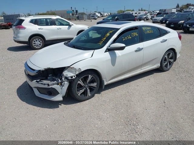 20260846 :رقم المزاد ، 2HGFC1F98GH106250 vin ، 2016 Honda Civic Touring مزاد بيع