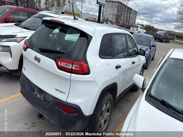 Aukcja sprzedaży 2014 Jeep Cherokee Sport, vin: 1C4PJLAB3EW322651, numer aukcji: 20260851