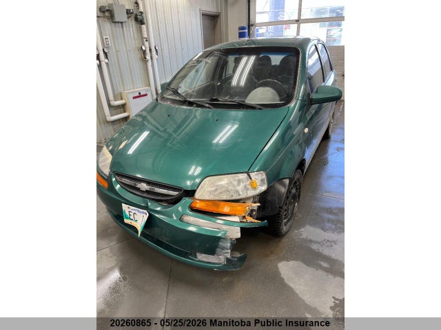 Aukcja sprzedaży 2005 Chevrolet Aveo Lt, vin: KL1TG62635B312524, numer aukcji: 20260865