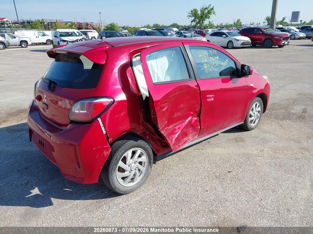 Aukcja sprzedaży 2022 Mitsubishi Mirage Se, vin: ML32AUHJ1NH005956, numer aukcji: 20260873
