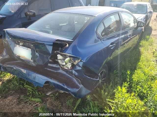 20260874 :رقم المزاد ، 2HGFB2F41CH024268 vin ، 2012 Honda Civic Lx مزاد بيع