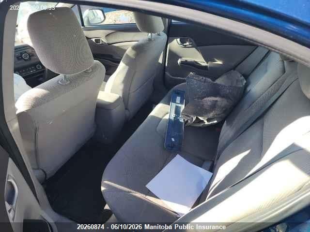 20260874 :رقم المزاد ، 2HGFB2F41CH024268 vin ، 2012 Honda Civic Lx مزاد بيع
