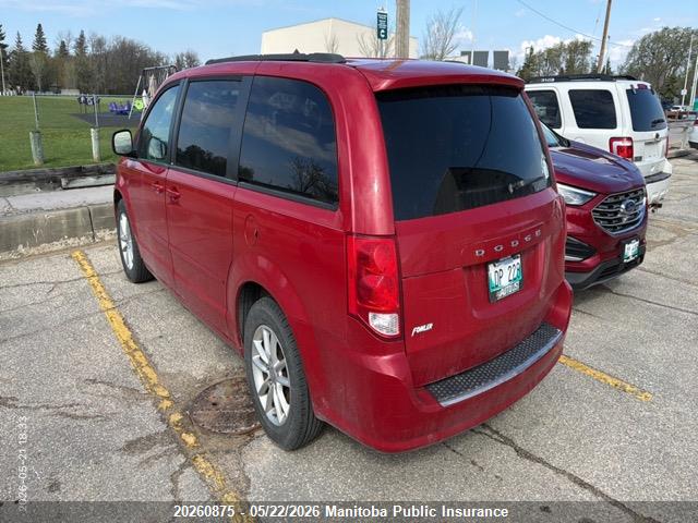Aukcja sprzedaży 2014 Dodge Grand Caravan Sxt, vin: 2C4RDGCGXER120267, numer aukcji: 20260875
