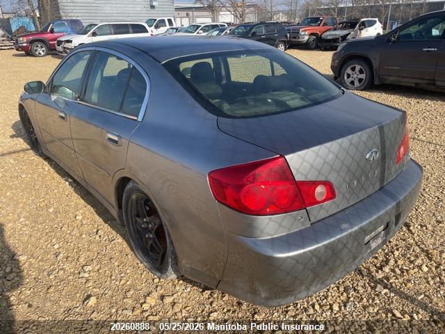 20260888 :رقم المزاد ، JNKCV51E66M510293 vin ، 2006 Infiniti G35 مزاد بيع
