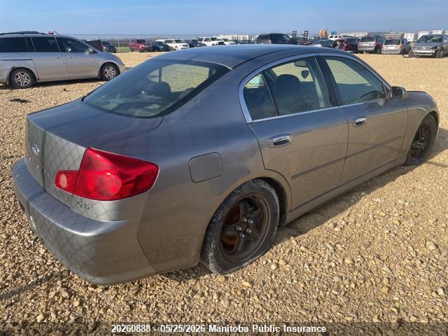 20260888 :رقم المزاد ، JNKCV51E66M510293 vin ، 2006 Infiniti G35 مزاد بيع