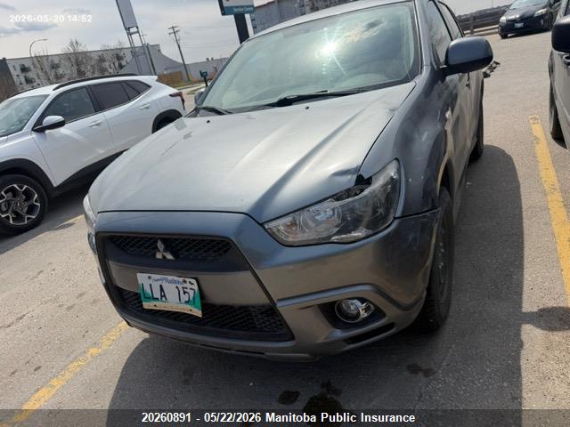 20260891 :رقم المزاد ، JA4AJ3AU6BZ605668 vin ، 2011 Mitsubishi Rvr Se مزاد بيع