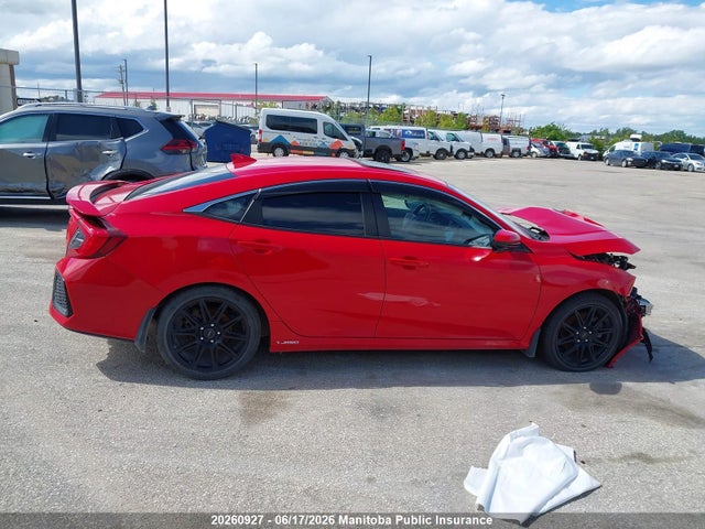 20260927 :رقم المزاد ، 2HGFC1E57JH200349 vin ، 2018 Honda Civic Si Si مزاد بيع