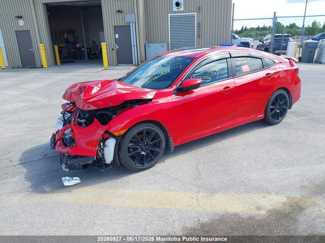 20260927 :رقم المزاد ، 2HGFC1E57JH200349 vin ، 2018 Honda Civic Si Si مزاد بيع