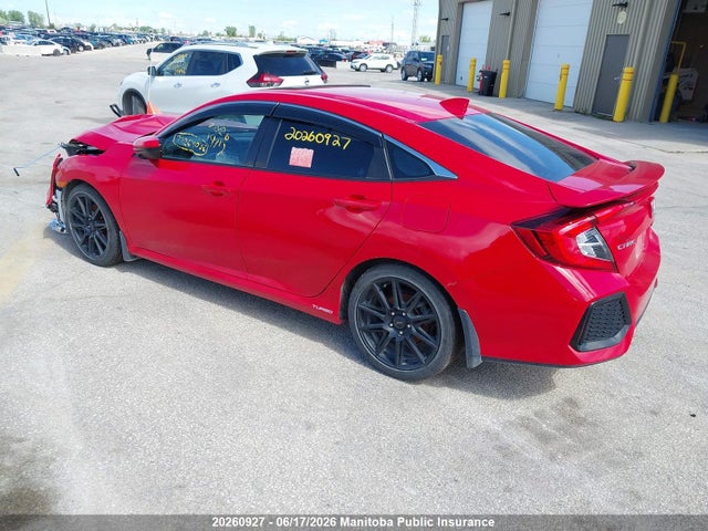 20260927 :رقم المزاد ، 2HGFC1E57JH200349 vin ، 2018 Honda Civic Si Si مزاد بيع