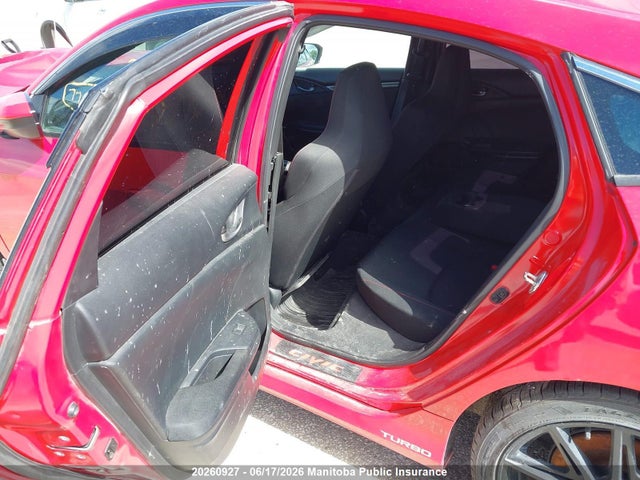 20260927 :رقم المزاد ، 2HGFC1E57JH200349 vin ، 2018 Honda Civic Si Si مزاد بيع