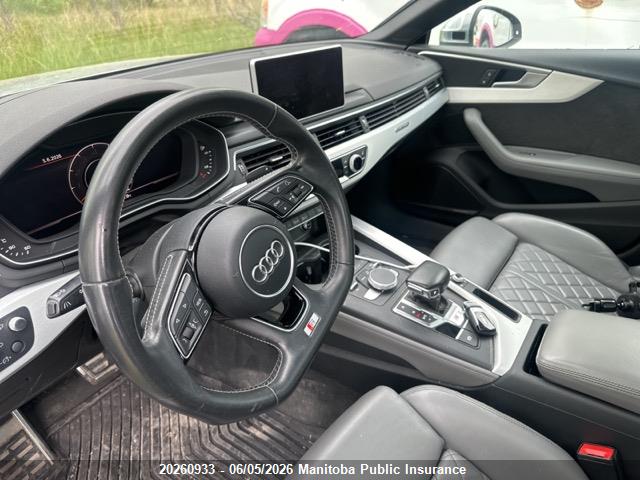 Audi S5 3.0t Quattro 2018 WAUC4CF51JA057791 Image 5