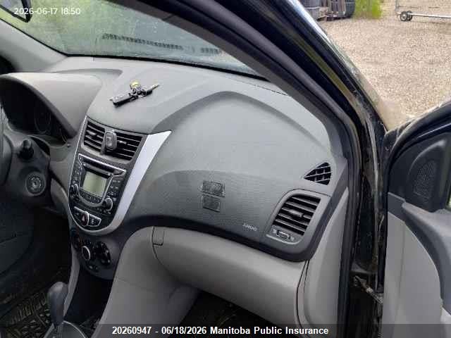 2012 Hyundai Accent Gl მანქანა იყიდება აუქციონზე, vin: KMHCT4AE6CU048682, აუქციონის ნომერი: 20260947