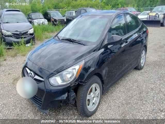 2012 Hyundai Accent Gl მანქანა იყიდება აუქციონზე, vin: KMHCT4AE6CU048682, აუქციონის ნომერი: 20260947