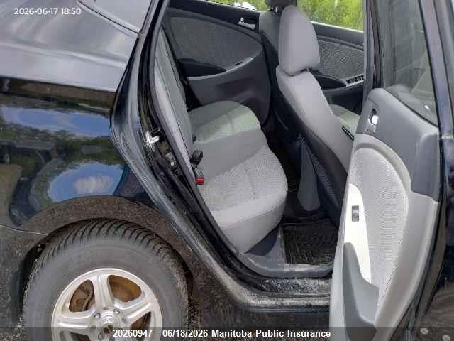 2012 Hyundai Accent Gl მანქანა იყიდება აუქციონზე, vin: KMHCT4AE6CU048682, აუქციონის ნომერი: 20260947