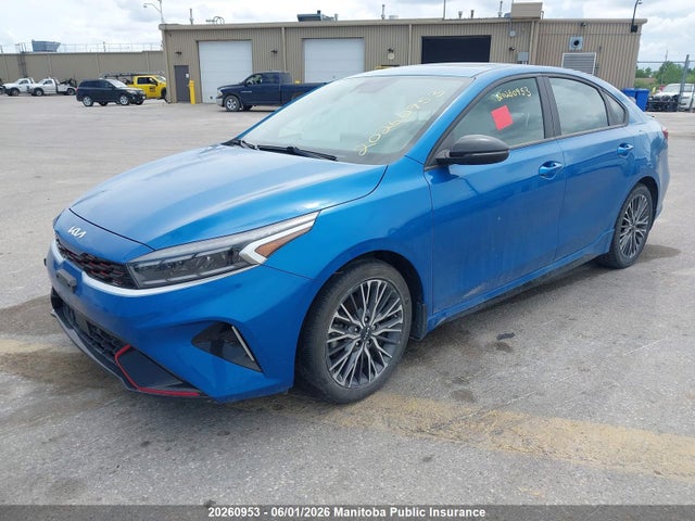 20260953 :رقم المزاد ، 3KPF54AD7NE502863 vin ، 2022 Kia Forte Gt Line مزاد بيع