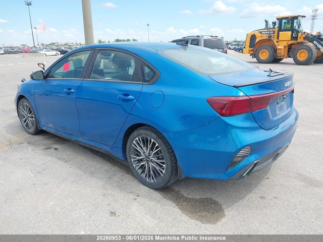 20260953 :رقم المزاد ، 3KPF54AD7NE502863 vin ، 2022 Kia Forte Gt Line مزاد بيع