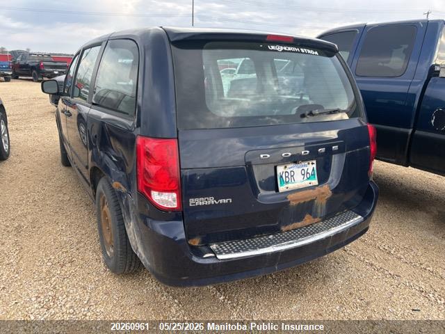 Aukcja sprzedaży 2014 Dodge Grand Caravan Se, vin: 2C4RDGBG9ER455909, numer aukcji: 20260961
