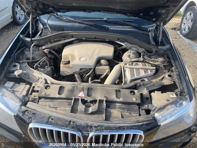 20260964 :رقم المزاد ، 5UXWX9C52D0A23627 vin ، 2013 Bmw X3 28i مزاد بيع