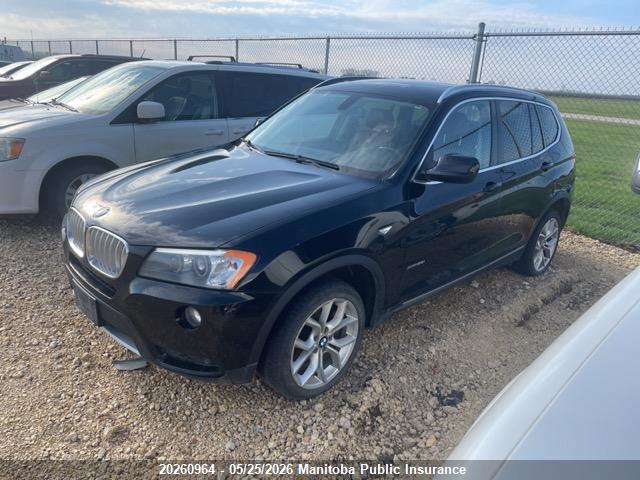 20260964 :رقم المزاد ، 5UXWX9C52D0A23627 vin ، 2013 Bmw X3 28i مزاد بيع