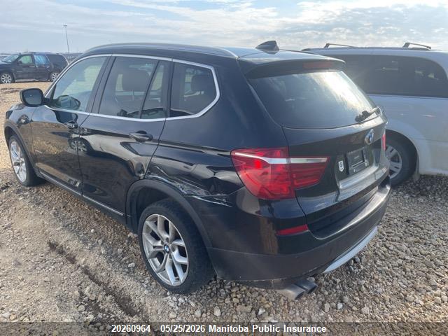 20260964 :رقم المزاد ، 5UXWX9C52D0A23627 vin ، 2013 Bmw X3 28i مزاد بيع
