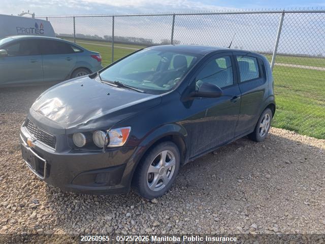 Продажа на аукционе авто 2014 Chevrolet Sonic Ls, vin: 1G1JA6EH5E4208208, номер лота: 20260965