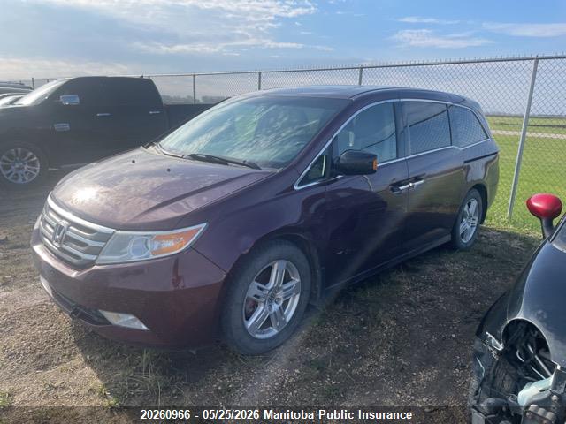 Продажа на аукционе авто 2013 Honda Odyssey Touring, vin: 5FNRL5H99DB503970, номер лота: 20260966
