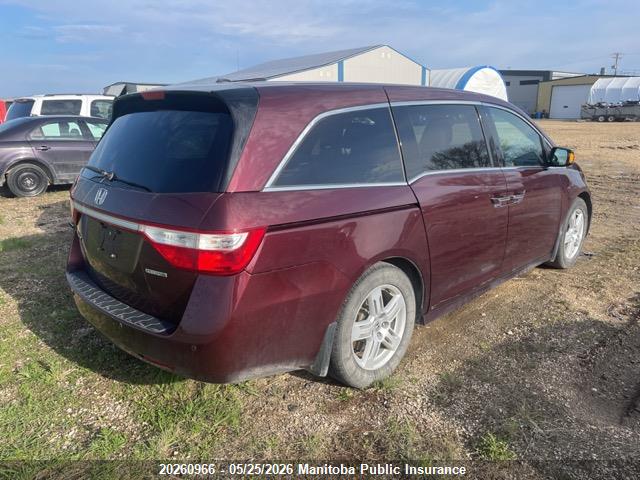 Продажа на аукционе авто 2013 Honda Odyssey Touring, vin: 5FNRL5H99DB503970, номер лота: 20260966