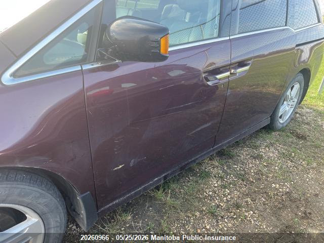 Продажа на аукционе авто 2013 Honda Odyssey Touring, vin: 5FNRL5H99DB503970, номер лота: 20260966