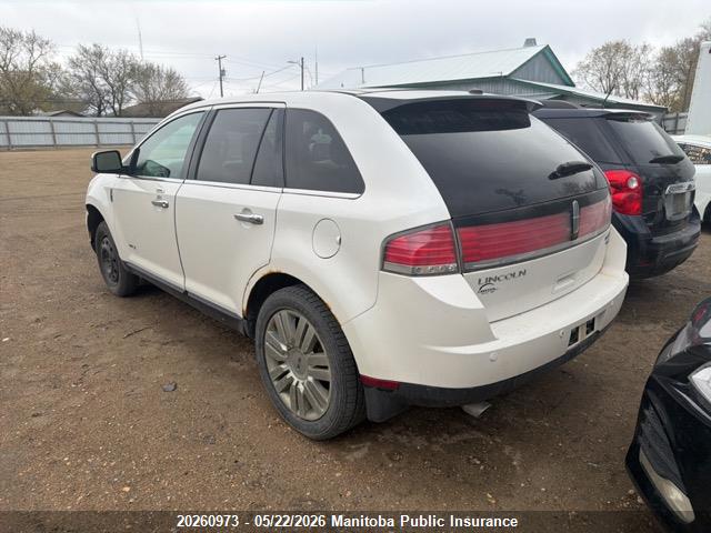 20260973 :رقم المزاد ، 2LMDU88C19BJ11056 vin ، 2009 Lincoln Mkx مزاد بيع