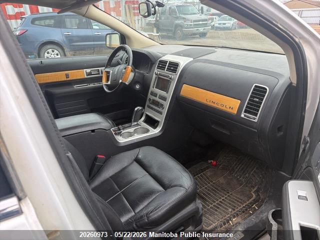 20260973 :رقم المزاد ، 2LMDU88C19BJ11056 vin ، 2009 Lincoln Mkx مزاد بيع