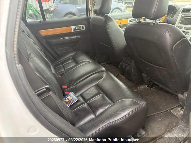 20260973 :رقم المزاد ، 2LMDU88C19BJ11056 vin ، 2009 Lincoln Mkx مزاد بيع