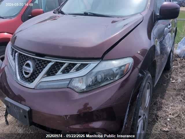 Продаж на аукціоні авто 2013 Nissan Murano Le, vin: JN8AZ1MW1DW302290, номер лоту: 20260974