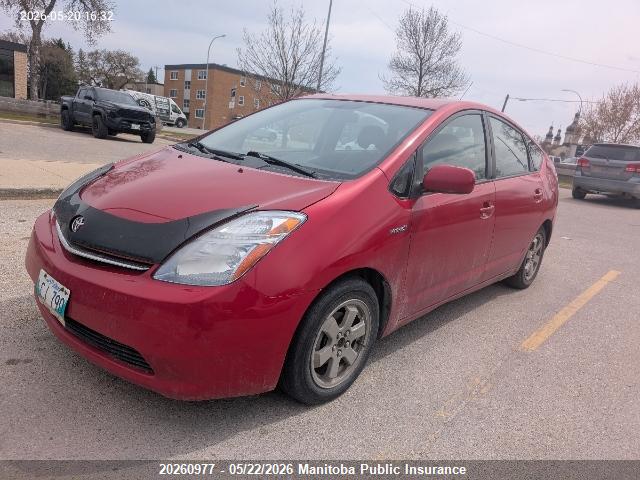Aukcja sprzedaży 2008 Toyota Prius Touring, vin: JTDKB20U583341860, numer aukcji: 20260977