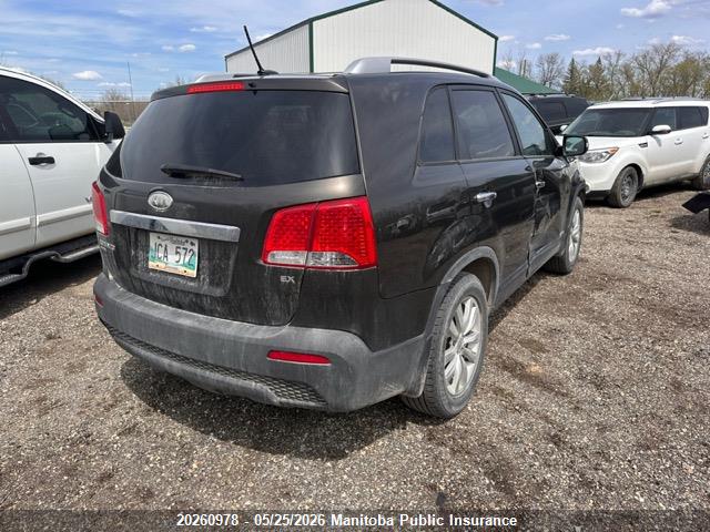 Продажа на аукционе авто 2011 Kia Sorento Ex, vin: 5XYKUCA13BG186202, номер лота: 20260978