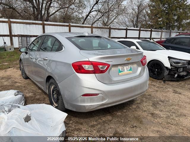 1G1BE5SM8H7241453 Chevrolet Cruze Lt Turbo