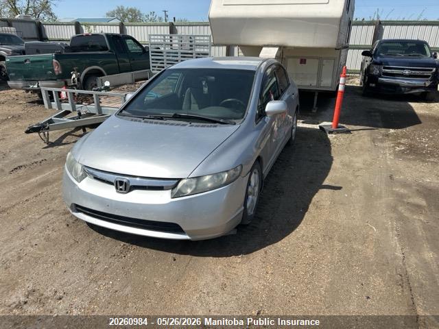 Продажа на аукционе авто 2006 Honda Civic Lx, vin: 2HGFA165X6H028068, номер лота: 20260984