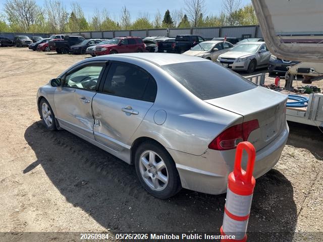Продажа на аукционе авто 2006 Honda Civic Lx, vin: 2HGFA165X6H028068, номер лота: 20260984
