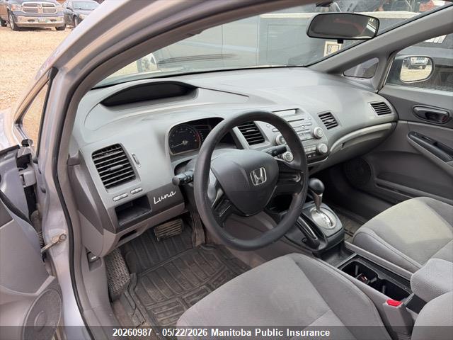 Aukcja sprzedaży 2007 Honda Civic Dx, vin: 2HGFA16377H020462, numer aukcji: 20260987