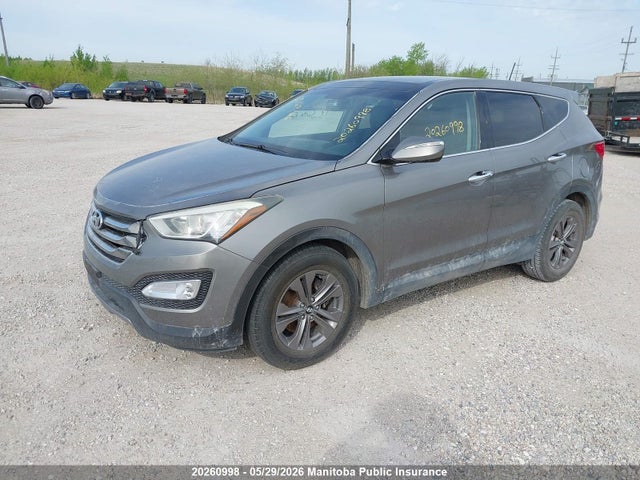 20260998 :رقم المزاد ، 5XYZUDLB4DG017125 vin ، 2013 Hyundai Santa Fe 2.4 Luxury مزاد بيع
