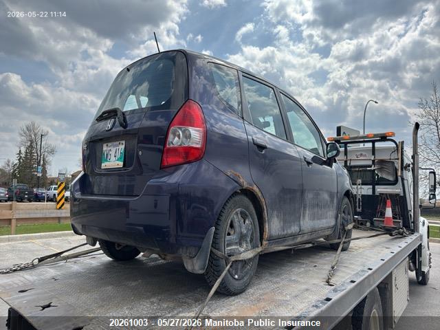 Продаж на аукціоні авто 2008 Honda Fit Lx, vin: JHMGD38408S813302, номер лоту: 20261003