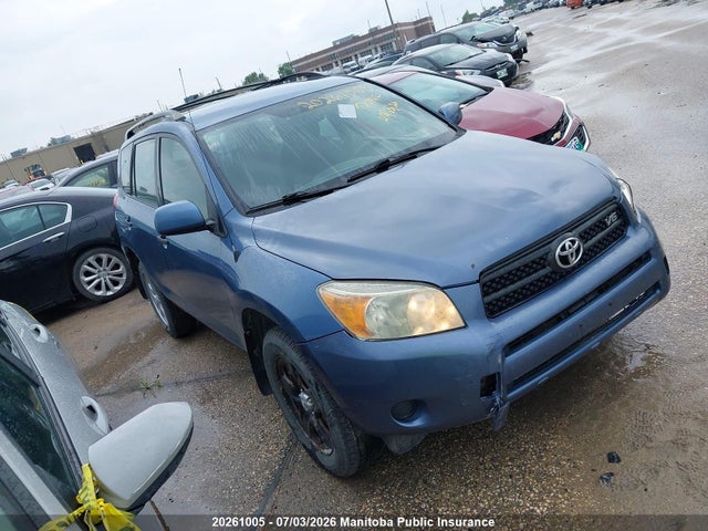 2007 Toyota Rav4 V6 მანქანა იყიდება აუქციონზე, vin: JTMBK33V475017800, აუქციონის ნომერი: 20261005