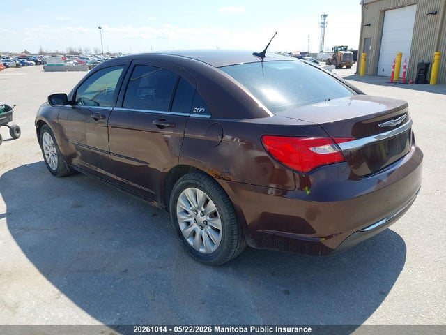 Продаж на аукціоні авто 2012 Chrysler 200 Lx, vin: 1C3CCBAB2CN297266, номер лоту: 20261014