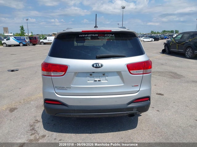 20261018 :رقم المزاد ، 5XYPGDA13GG013225 vin ، 2016 Kia Sorento Lx Turbo مزاد بيع