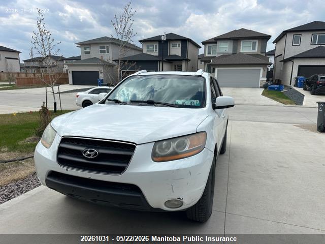 Aukcja sprzedaży 2009 Hyundai Santa Fe Gls, vin: 5NMSH73E49H256995, numer aukcji: 20261031