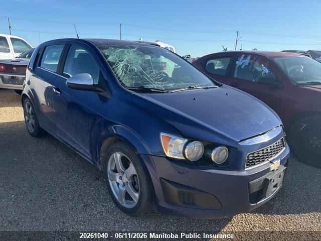 Продаж на аукціоні авто 2013 Chevrolet Sonic Lt, vin: 1G1JC6EHXD4115564, номер лоту: 20261040