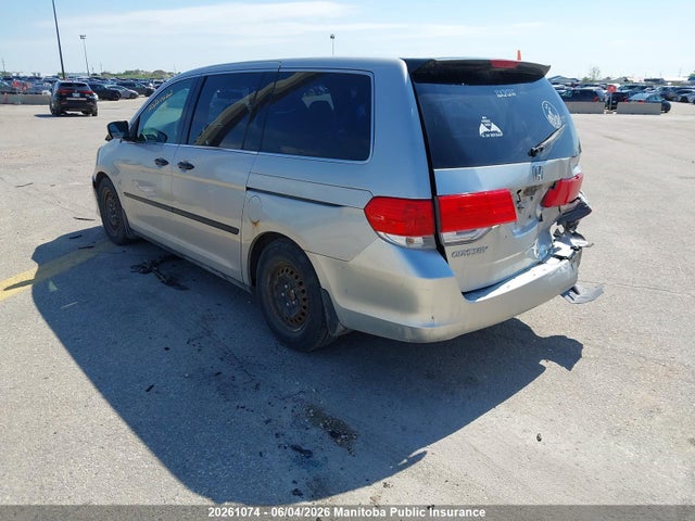 20261074 :رقم المزاد ، 5FNRL38148B500270 vin ، 2008 Honda Odyssey Dx مزاد بيع