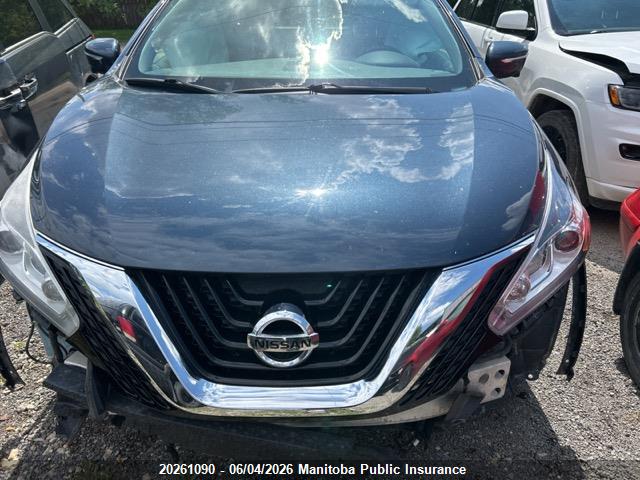 2015 Nissan Murano Sl მანქანა იყიდება აუქციონზე, vin: 5N1AZ2MH6FN223706, აუქციონის ნომერი: 20261090